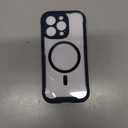 Miracase Magnetic for iPhone 16 Pro Case Full-Body Phone with Built-in Glass Screen Protector, [Compatible with MagSafe] Military Drop Proof 16 Pro Cover Bumper 6.3 inch, Blue