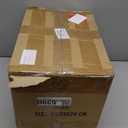 6 Pieces 64 oz Amber Glass Mason Jars Glass Mason Jars Amber Canning Jar Container Set Embossed Half Gallon Fermenting Jars with Airtight Lids for Canning Freezing Preserving Beverages Jar Decor