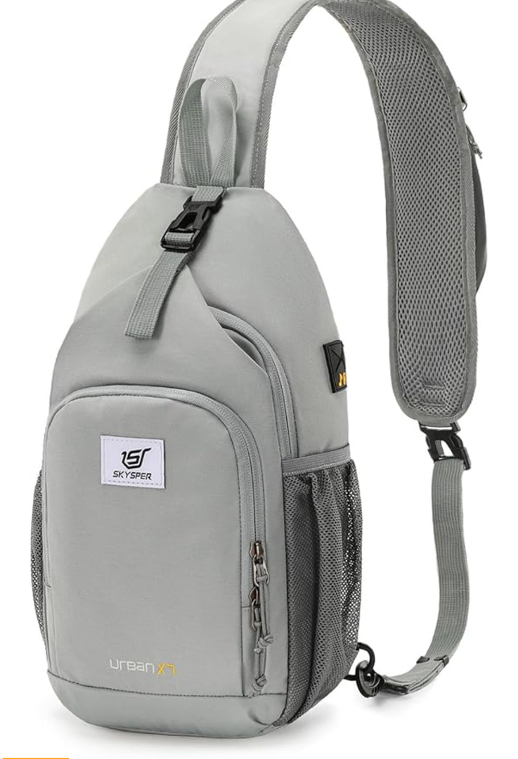 SKYSPER Sling Bag RFID Crossbody Sling Backpack Cross Body Shoulder Bag Travel Hiking Daypack for Women Men