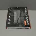 Hydration Bladder,TPU Water Bladder,Water Bladder for Hiking Backpack,BPA Free,Wide Opening,Leak-Proof,Water Reservoir for Hiking Cycling Camping Running (Blue-3L)