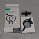 ESR for MagSafe Sticker, MagSafe Ring, 2 Pack Metal Ring for Phone case, Universal Wireless Charger Conversion Kit for iPhone 17/16/16e/15/14/13/12/11, Samsung Galaxy, Google Pixel 10, Black