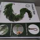 6FT Norfolk Pine Garland,Christmas Garland,Christmas Decorations,High-Density Norfolk Pine Garland