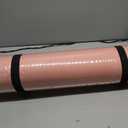 TPE Yoga Mat 72"x26"x0.4" Thick Non Slip Exercise Fitness Mat, Pink