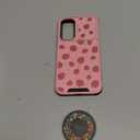 Buleens for Samsung Galaxy A16 5G Phone Case - with Ring Stand & Camera Cover Aesthetic Cute Designed for Women Girls Girly Kawaii Strawberry Teens for Samsung A16 5G Cases Compatible with Magsafe