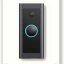 Universal Metal Doorbell Faceplate  Screw-Mount to Wall, No-Drill Adhesive Mount, Sits Between Doorbell & Wall, Weatherproof Matt-Finish Metal  Covers Holes & Scratches (White)