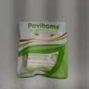 Povihome 6 Pack Gel Toe Spacer Separators(0.6'' Thick), Bunion Corrector for Overlapping Toe (1st/2nd Toe), Silicone Toe Spacers with Soft Gel Lining for Hallux & Bunion Pain Relief (Beige)