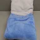 Knee Pillow for Side Sleepers Leg Pillows Side Sleeping Hip Pillow Knee Wedge Leg Support Pillow Between Legs for Sleeping Knee Support Surgery Pillow for Aligns Spine, Back, Sciatica Pain Relief (Blue)