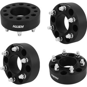 HISH 6 Lug 6x135 Wheel Spacers for Ford F150 Expedition Navigator 2005-2014, 2 inch Wheel Spacers 14x2 Studs & 87.1 mm Hub Bore Compatible Wheel Adapters, Set of 4