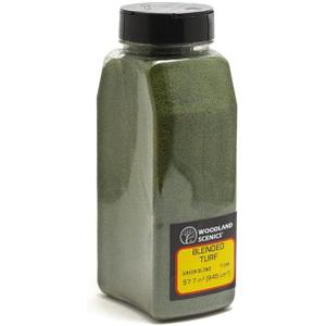 Woodland Scenics T1349 Turf Fine Blended Green 32 oz WOOU3349 Woodland Scenics T1349 Turf Fine Blended Green 32 oz WOOU3349