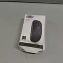 FYBC Bluetooth LED Wireless Mouse for MacBook Air iPad Pro Mac Laptop PC - Slim RGB Wireless Mouse, 3 Mode BT 5.2 & 2.4G USB-A/ Type-C Connectivity Portable Mice with Jiggler Mode, Matte Black