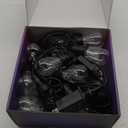 Outdoor String Lights, 49ft RGB Warm White Patio Lights 20 Bulbs, Outdoor Lights for Patio with APP & Remote, IP65 Waterproof, Color Changing Hanging LED Lights for Garden Yard Porch Party