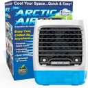 Arctic Air Chill Zone Evaporative Cooler with Hydro-Chill Technology, Portable Fan with 4 Adjustable Speeds, 8-Hour Cooling, Fan for Bedroom, Living Room, Basement, Office & More