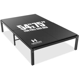 Bunkie Board Full Size(54x75) - Premium 10mm Hollow Plastic Bunkie Boards for Under Mattress, Heavy-Duty Support, Breathable, Low Profile, Noise Minimizing, Moisture Resistant Foundation