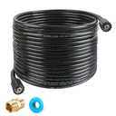Pressure Washer Hose 50 FT X 1/4 Inch, Replacement Power Washer Hose for Most Brands, M22 14mm or M22 15mm Brass Thread, 3600 PSI