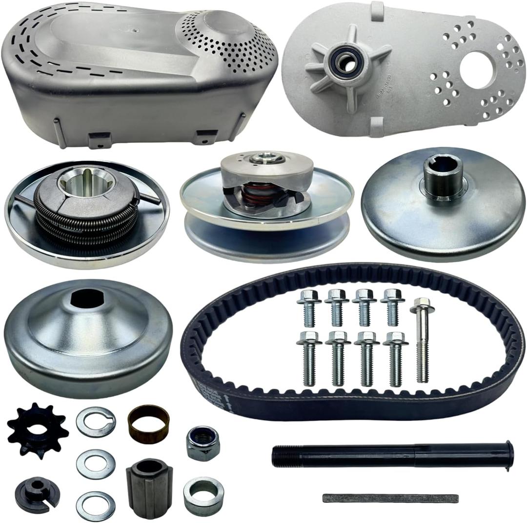 212CC Torque Converter 30 Series 6.5 HP 3/4" Go Kart Mini Bike Clutch 10T #40/41/420 Chain Predator Driver Pulley for Manco Comet TAV2 Go Kart Clutch