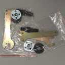 2Sets Angle Grinder Connector Set, Electric Drill Angle Grinder Connecting Rod Set, Conversion Angles Grinding Adapter Connecting Rod Kit for Electric Dril 10pcs (10mm)