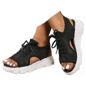 Dkieuyu Orthopedic Sandals for Women 2026 Summer Dressy Arch Support Walking Comfortable Breathable Open Toe Sport Sandals, Size 38
