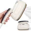 Steamer for Clothes, 2-in-1 Garment Steamer, 6-Level Clothes Steamer, 1200W Steamer Iron for Clothes, Steam Iron, LED Display Clothes Steamer Handheld, 15s Heat Up, Water Tank, Suitable Home and Office