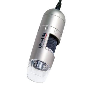 Dino-Lite USB Digital Microscope AM3111-0.3MP, 20x - 50x, 200x Optical Magnification, 8 LEDs, Windows/Mac Software Included