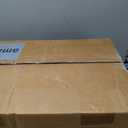 Pcinfuns Outdoor Seat Cushions,19"x19"x5" Thick Fill Tufted Cushions with Round Corner Patio Chair Pads,Water-Resistant Chair Cushion,Black White,Set of 2