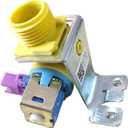 Compatible with GE Dishwasher Water Inlet Valve WD15X26078 Replacement for 4959029 AP6986683 PS16217027 Universal Water Inflow Valve to Prevent Leaks & Ensure Proper Water Pressure