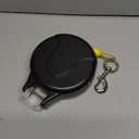 30ft Wall Mount Retractable Dog Tie Out Cable for Small to Large Dogs Between 20-75 lbs, Patented Retractable Dog Lead Great for Yard/Garden - Durable for 70,000 Cycles (Black, 30ft)