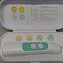 Frida Baby Electric Nail Buffer | Safe + Easy Baby Nail File, Baby Nail Clippers + Nail Trimmer Kit for Newborn, Toddler, Children's Fingernails/Toenails, 4 Buffer Pads, LED Light, Storage Case, White