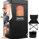 Sauna Box, Portable Sauna for Home, Large Sauna Tent with 3.0L Steamer for Full Body SPA, Easy Assembly Quick Heat-Up Sauna Experience (Black and Grey)