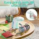 Vixic Retro Label Maker - Embossed Label Printer for Home, Kitchen, Office Organization - DIY