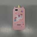 WEOLULI Kids Smart Phone with Dual Camera, Game & Music Player, Toddler Learning Play Toy Cell Phone, Gifts for Girls, Christmas, Birthday, Age 3-10, Light Pink