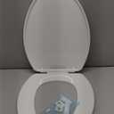 KOHLER Cachet Nightlight Round Toilet Seat Soft Close, ReadyLatch, White