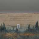 Framed Farm Christian Bible Canvas Wall art Scripture John14:27 Vintage Forest Pathway Landscape Watercolor Painting Picture Wall Decor Poster Print Artwork for Living Room Bedroom Home Decoration (24"L x 16"W)