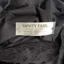 Vanity Fair Women's Anti-Static Nylon Half Slip for Under Dresses, 24 inch, Single Slit-Black Lace, Size Large