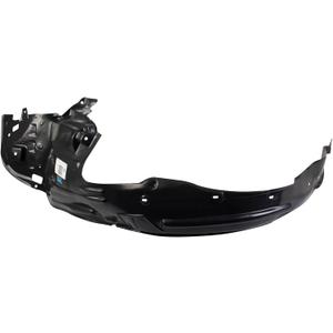 TRQ Front Left Inner Fender Liner Black Drivers Side Compatible with 2005-2007 Honda Odyssey HO1248123