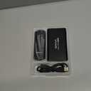 HDMI Switch 3 in 1 Out 4K@60Hz, GANA HDMI Splitter Switcher with Remote, Aluminum HDMI 2.0 Switch Box Hub for 3D, HDCP2.2, HDR, Compatible with Xbox, PS5/ 4/ 3, Fire Stick, Roku, Blu-Ray Player, Black