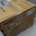 COMFEE' Countertop Microwave Oven, 0.7 Cu.Ft, 700W,Pearl White, ECO Mode, Classic White