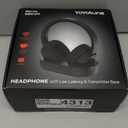 Wireless TV Headphones, TV Headphones Wireless for Seniors with Transmitter Charging Base, Bluetooth Headphones Compatible with All TVs, No Audio Delay, Plug and Play, Gift for the Elderly/Parents