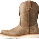 Ariat Rambler Recon Western Boots - Mens Square Toe Work Boot Brown Bomber (11.5)