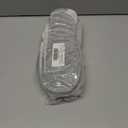 SHIBEVER Women's Slippers Fuzzy Open Toe Slip On Indoor House Shoes Comfy Bedroom Women Slippers (7.5-8, 71 Gray)