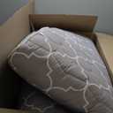 6th Generation Japanese Floor Futon Mattress - Extra-Thick 9-Layer Modern Futon with 100% High-Density Foam, Portable Floor Mattress Sleeping Pad for Adults, Guest Room, Dormitory, Queen Size, (60" x 80") (Grey)