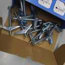 3/8"x4" Toggle Bolts (12 Pcs) 3/8 inch Wall Anchors for Drywall Heavy Duty, Butterfly Anchor Bolt for Hollow Wall, Sheetrock, Ceiling