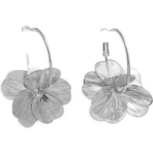 Retro Flower Drop Earrings for Women, Elegant Petal Pendant Earrings, Handmade Wedding and Party Jewelry Accessories