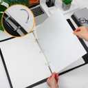 2 Pcs 11 X 17 Binder 3 Ring with 2 Inch D Ring Poly Panel