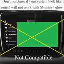 Replacement Remote Control for Infiniti JX35 Rear Entertainment DVD 2013 2014 2015 2016 2017 2018 2019