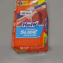 Hefty Slider Freezer Kitchen Storage Bags, Gallon Size, 56 Count