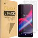 Mr.Shield [3-Pack] Designed For T-Mobile REVVL 4 [Tempered Glass] [Japan Glass with 9H Hardness] Screen Protector with Lifetime Replacement