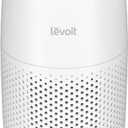 LEVOIT Air Purifiers for Bedroom Home Dorm, AHAM VERIFIDE, 3-in-1 Filter Cleaner With Aroma Pad, Filters Smoke, Allergens, Pet Dander, Odor, Dust, Office, Desktop, Core Mini-P, White