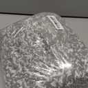 Yimobra Bathroom Rugs Non Slip Washable, Ultra Soft and Water Absorbent Bath Mats, Plush Fluffy Shower Mat Outside, Microfiber Thick Matts for Bathroom Floor/Sink, 24x17, Light Gray and White