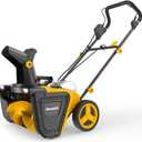 Houselife Cordless Snow Blower Compatible with Dewalt 20V Max Battery, 2 x 20V Snow Thrower with Brushless, 20" Electric Snow Blowers with 2 LED Lights (Tool Only, 2 * 4.0Ah Batteries Required)