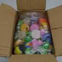 WQTHE 120 Pack Rubber Duck for Jeeps Ducking - 2.3 Inch Bulk Floater Duck for Kids - Baby Bath Toy Assortment - Party Favors, Birthdays, Bath Time, and More (50 Varieties)